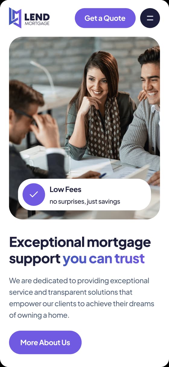 Lend Mortgage project